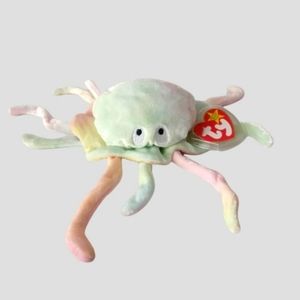 Ty Beanie Babies "Goochy" The Jellyfish Plush Stuffed Animal 1998 -1999